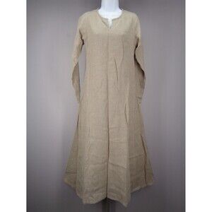 Grimfrost Linen Viking Dress Small Medieval Renaissance Nordic Minimalmist New